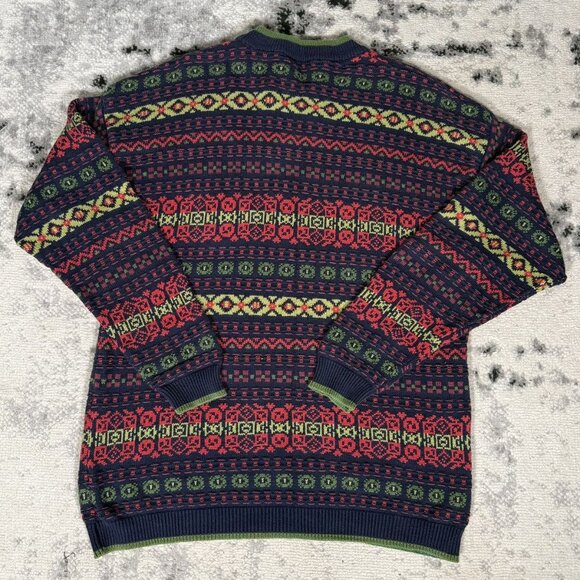 Vintage Stefanel Made in Italy Heavy Cotton Sweater - Picture 4 of 5